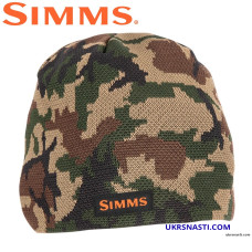 Шапка Simms Everyday Beanie Woodland Camo